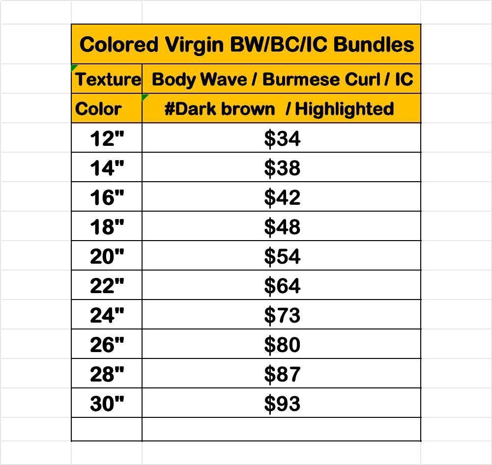 Virgin hair & Half wig vendor